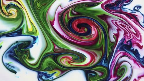 Abstract Galactic Ink Paint Concept Background 309