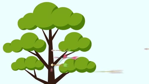 Arrow Hit A Tree