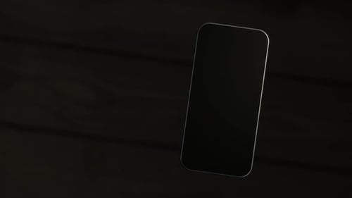 Realistic Smartphone Display Screen Animation