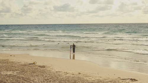 Tiempo en familia en la playa