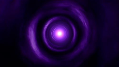 Dark Purple Light Flare Energy Loop