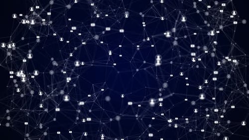 Social-Media-Plattformen von Viral Content Network Web Communities People Communication Network Online