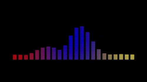 Rainbow Spectrum Audio Equalizer