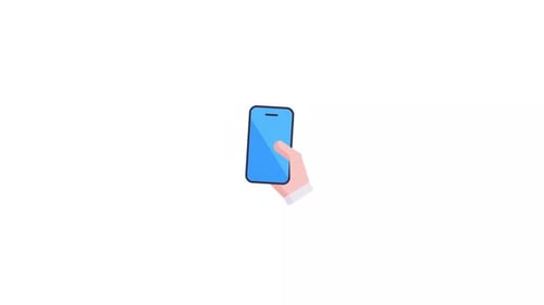 Shake Phone Icon Animation