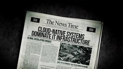 Les systèmes cloud natifs dominent l'infrastructure informatique, titres de journaux