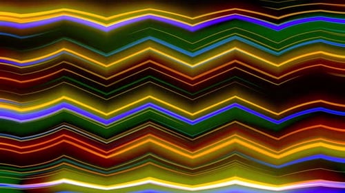 Abstract Fantasy Glow Line Background video