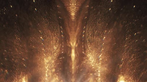 Epic Gold Particles Loop