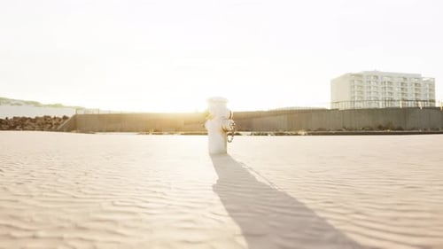 Old Hydrant on a Seaside Promenade