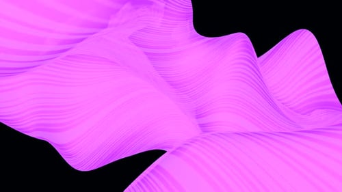 Huge blots of light turquoise and purple in abstraction rotating in different directions