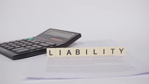 Word LIABILITY on scrabble