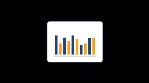 Data Graph Monitoring Concept Video - Transparent