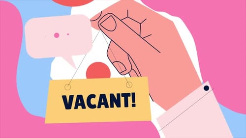 Poste vacant pour les personnes à la recherche d'emploi Startup Business Office 4K