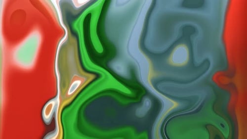 Vibrant Abstract Fluid Liquid Paint Morphing Background