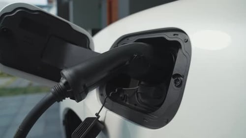 Electronic Car with Ecofriendly Battery for Modern Progressive Life Style