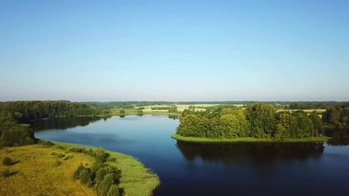 Nature Of Lake Bolshoye Ostrovlyanskoye 01