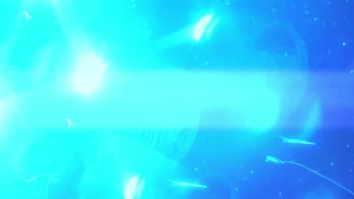 Kaleidoskopeffekt eines mysteriösen Aliens unter Ufo-Blitzlicht