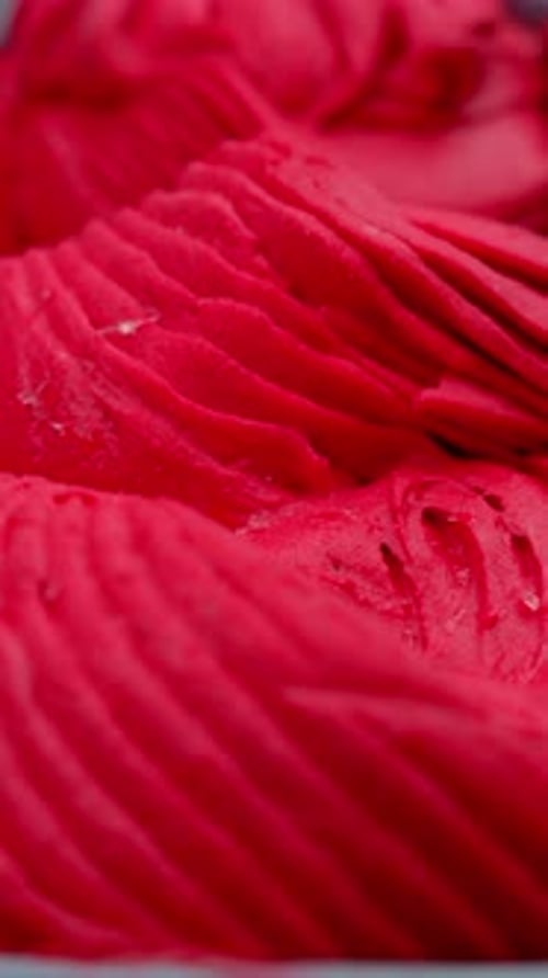 Shop with Cold Sweet Red Ice Cream
