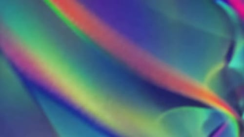 Abstrakter holographischer irisierender wellenförmiger Hintergrund mit lebendigem