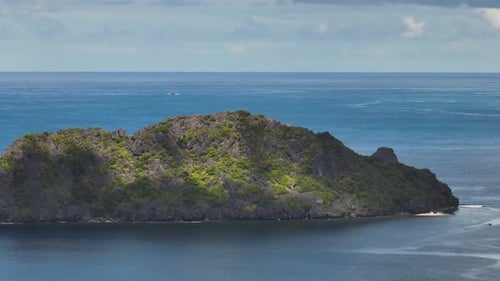 Tropical Island in the Philippines