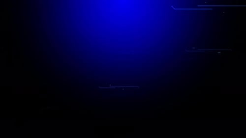 Boucle de fond bleue pour la technologie numérique