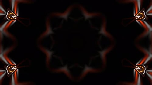 Bright Glowing Loop Background