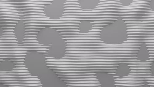 Abstract Fluid Wave Motion Graphic Background Loop