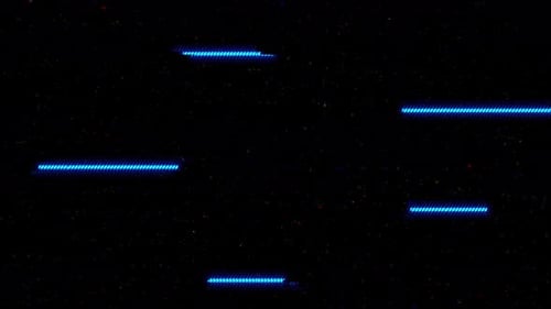 Digital glitch damaged effect.