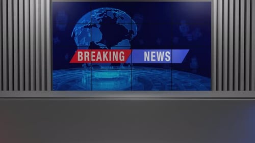 News Studio Hintergrundschleife