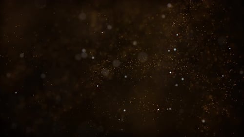 Glitter particles background