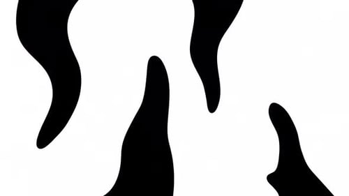 Fluid Morphing Abstract Shapes Transition