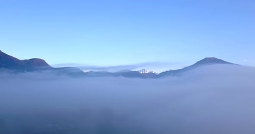 Fly Above Foggy Valley