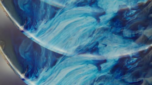 Fractal Flow Ink Art Fluid Blur Blend Cascade Arch
