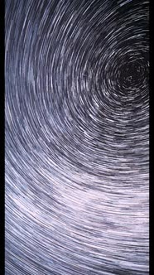 Night Sky Star Trails Timelapse