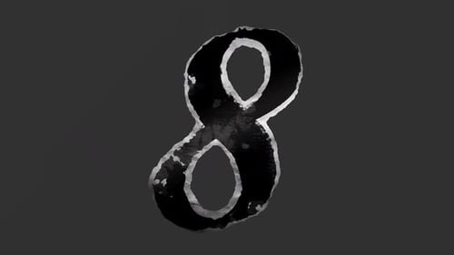 Adhesivo con estampado Grunge número 8 que se pela