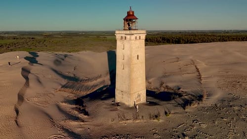 À la découverte du charme du phare de Rubjerg Knude dans le paysage fascinant du Danemark