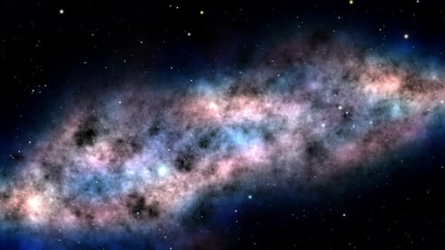 Star universe blinking animation background effect