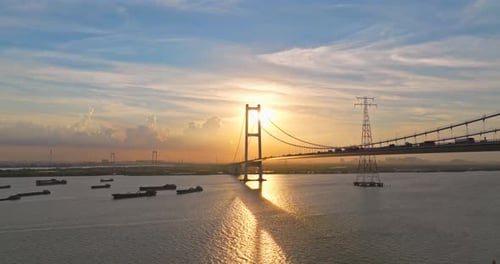 Aerial photo of the bridge 00086