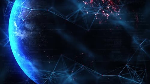 Cinematic Earth Background Technology