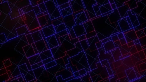 Dynamic Futuristic Neon Line Grid Background