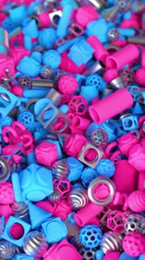 Animation of Geometric Shapes in Motion