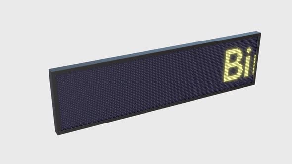 Animated LED Display Birthday Message Text, Backgrounds Motion Graphics ...