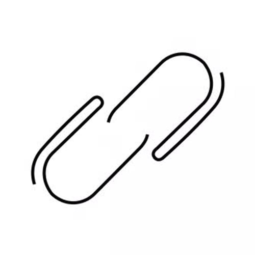 Animated Line Drawing Chain Link Icon