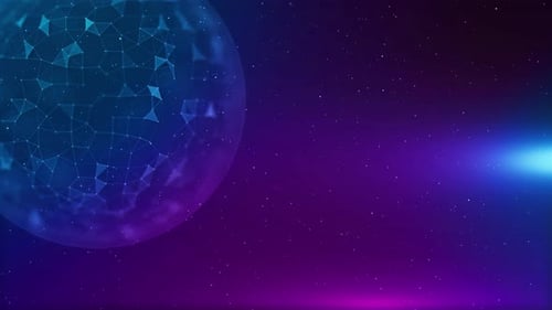 Réseau technologique Données numériques Connexion au réseau mondial Concept de cybersécurité Terre artificielle