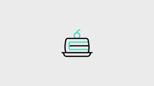 Cake Animated Icon V2
