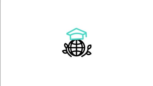 Icono animado de estudiante
