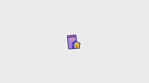 Smarthouse Animated Icon