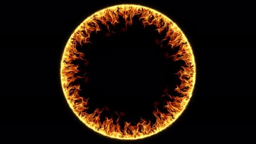 Cámara lenta Loopable Flames