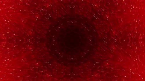 Deep Space Glow-Hintergrund