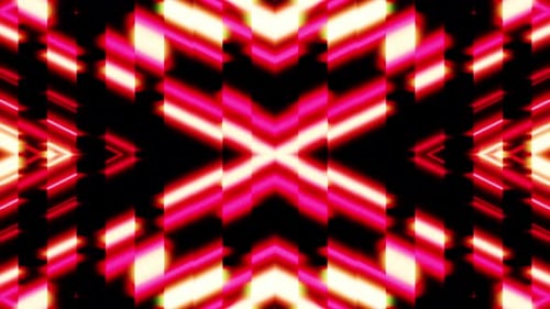 Vj Loop Background With X Ray Red Light Animation