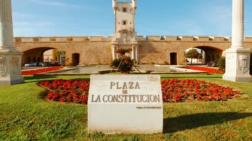 Plaza de la Constitucion, Cadiz, Andalusia, Spain